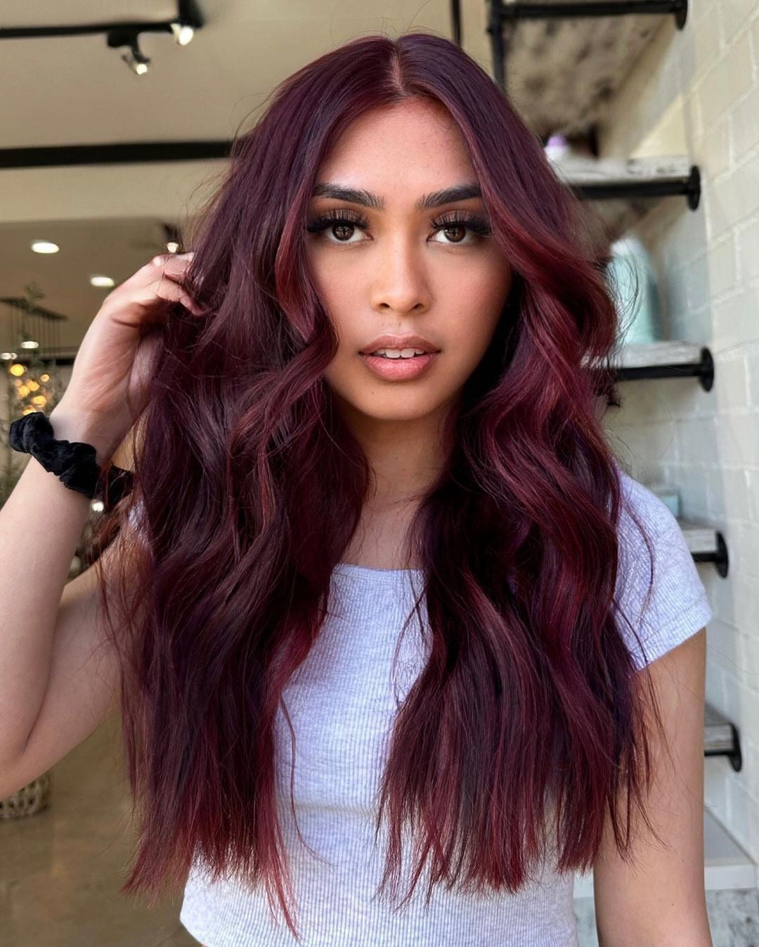 16 Deep Burgundy Hair Color Styles That Elevate Your Look – Pixelify, image size:1080x1347