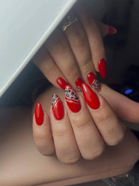 16 Dreamy Long Red Nail Ideas for Elegant Nails