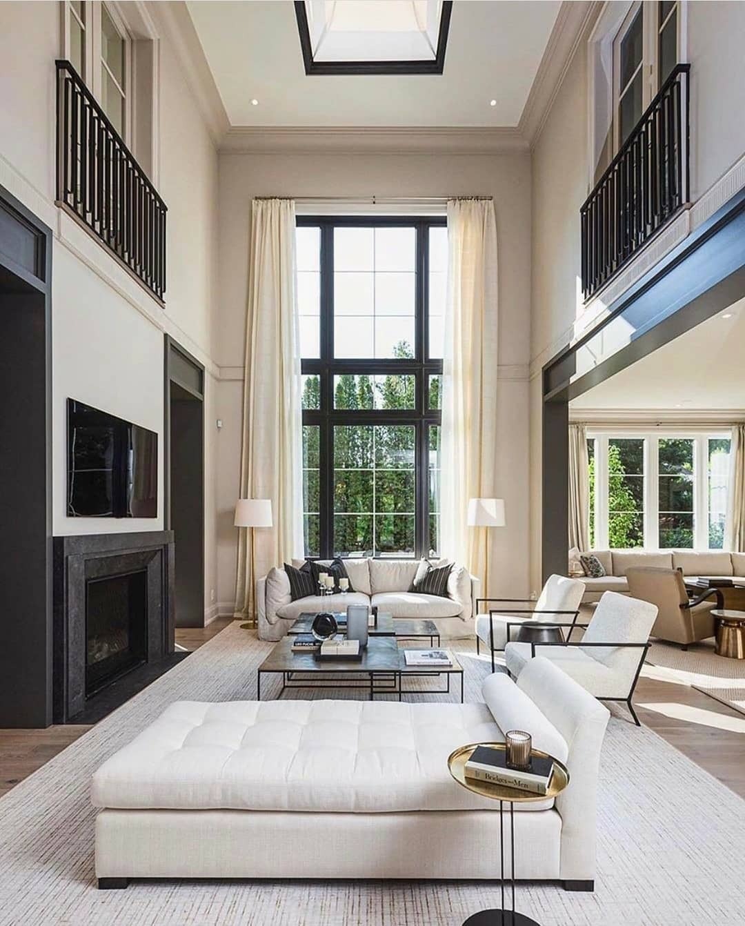 16 High Ceiling Living Room Ideas for Elevated Style