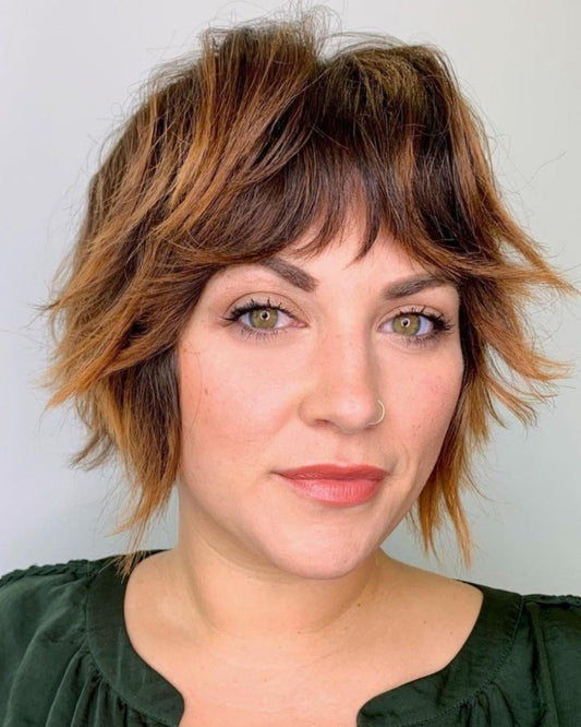 16 Fierce Short Shag Haircuts with Fringe