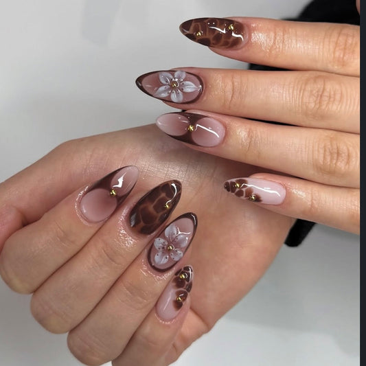 15 Browning Nail Ideas Designed to Impress