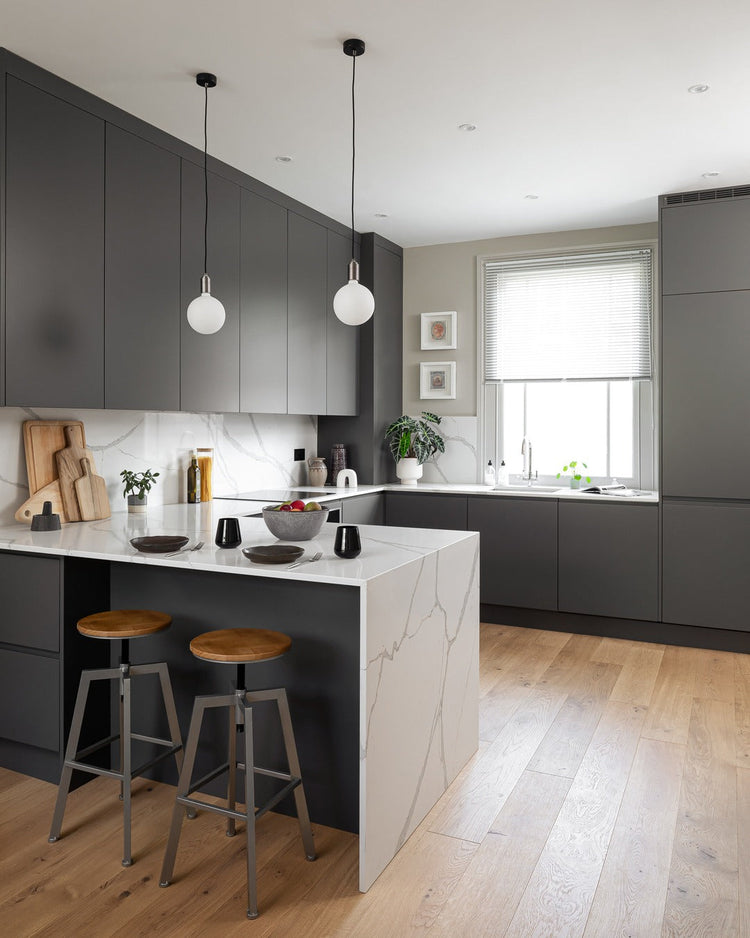 16 Dark Grey Kitchen Cabinets Ideas Must-See – Pixelify