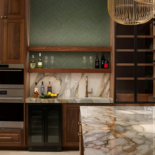 16 Feature Wall Kitchen Ideas with Texture and Personality