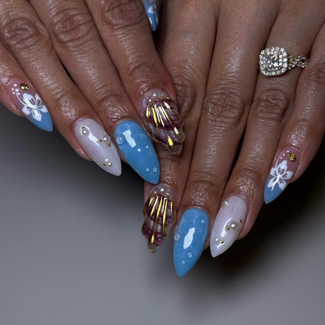 16 Cruise Nail Ideas for Easy Coastal Vibes