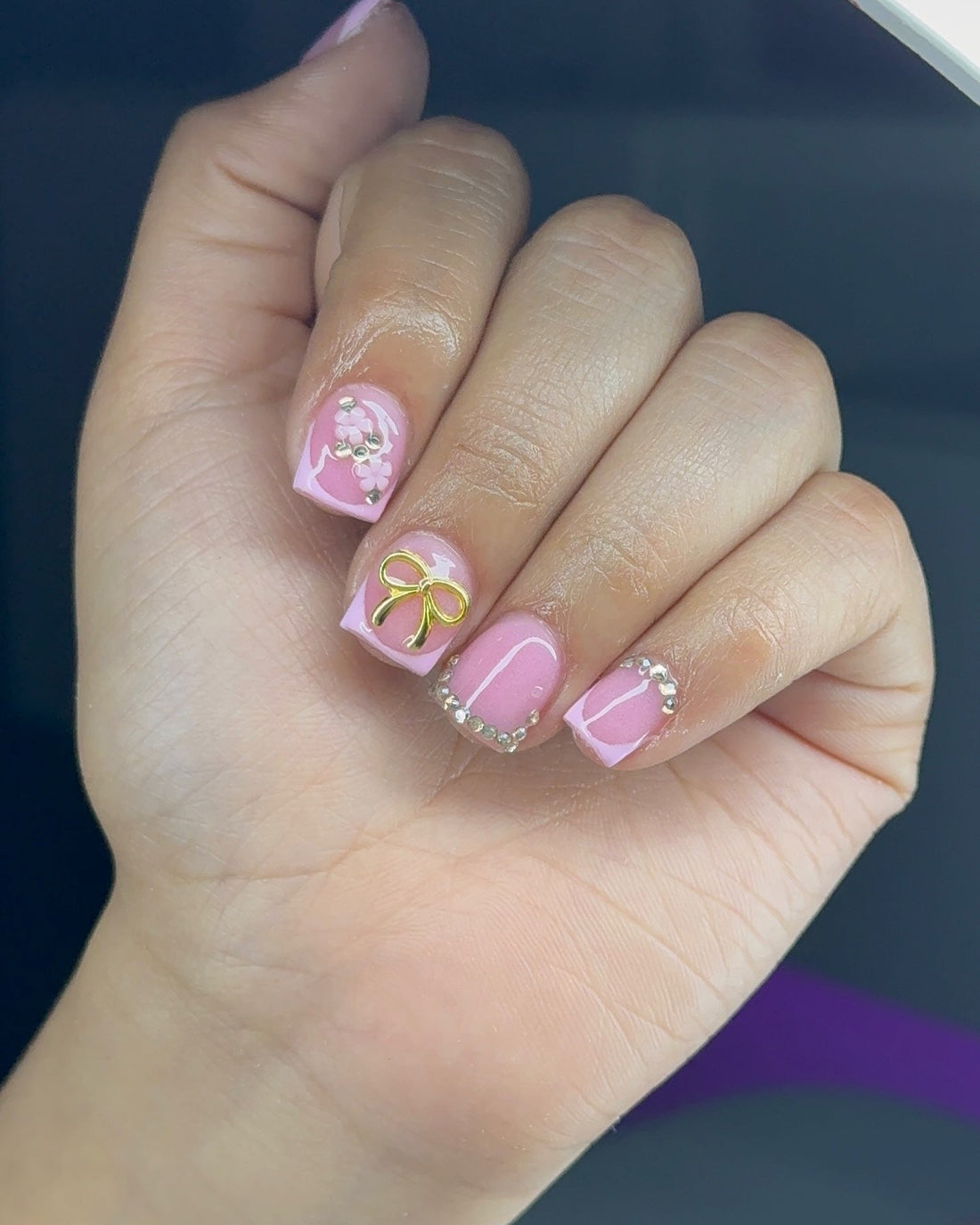 18 Fresh Short Pink Nail Ideas to Try