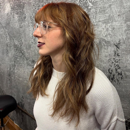 16 Layered Shaggy Hairstyles with Bangs