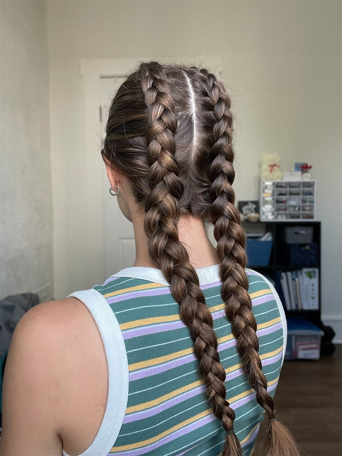 16 Chic Double Dutch Braids