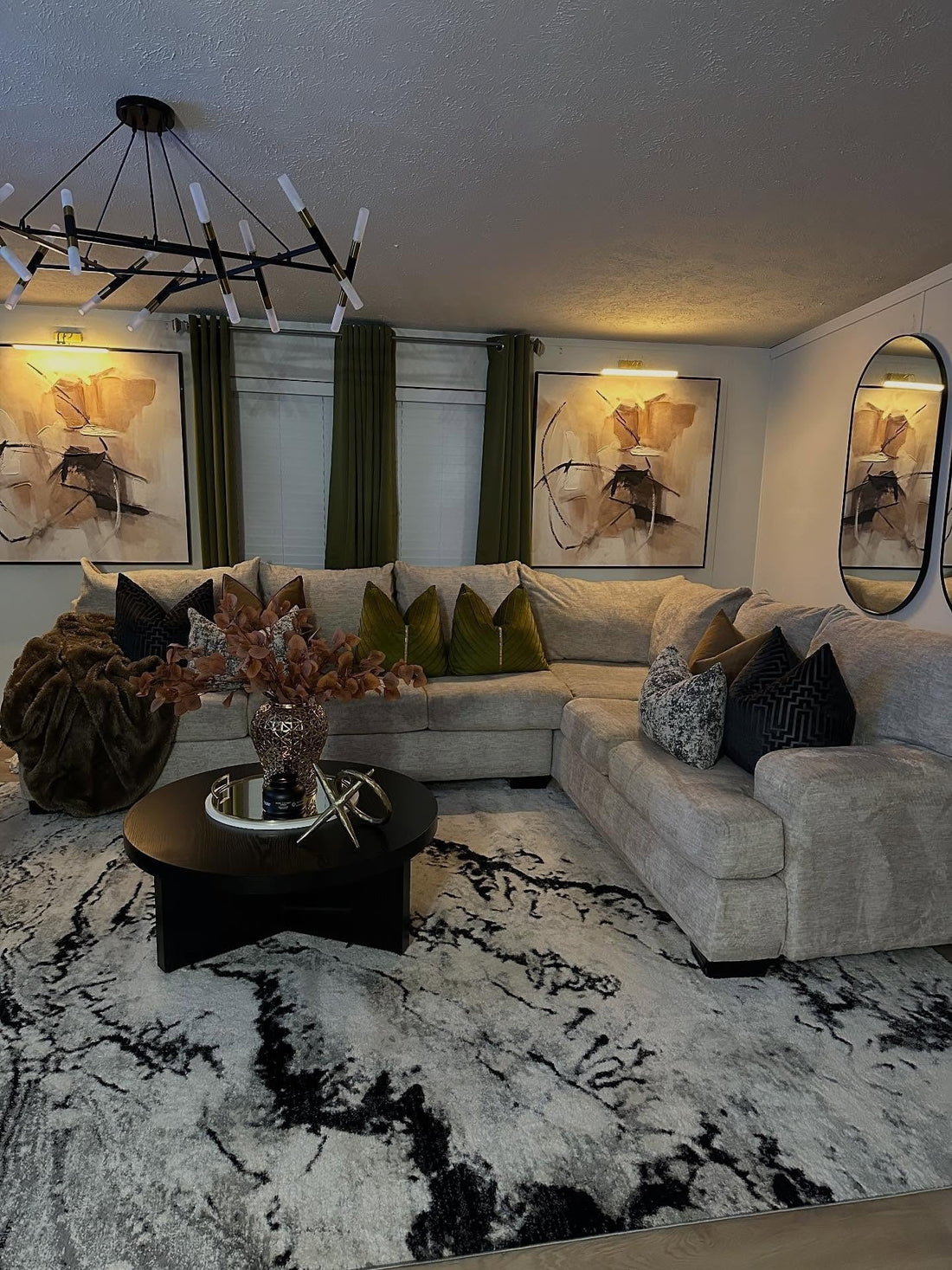 16 Sophisticated Grey And Gold Living Room Ideas
