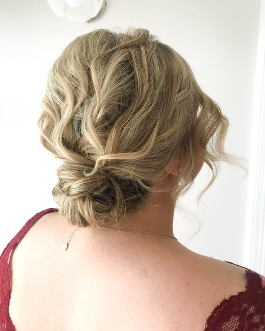 16 Medium Length Hair Messy Updos to Try Now