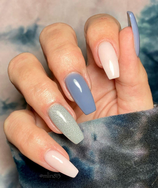 18 Pink Gray Nail Ideas Everyday Looks