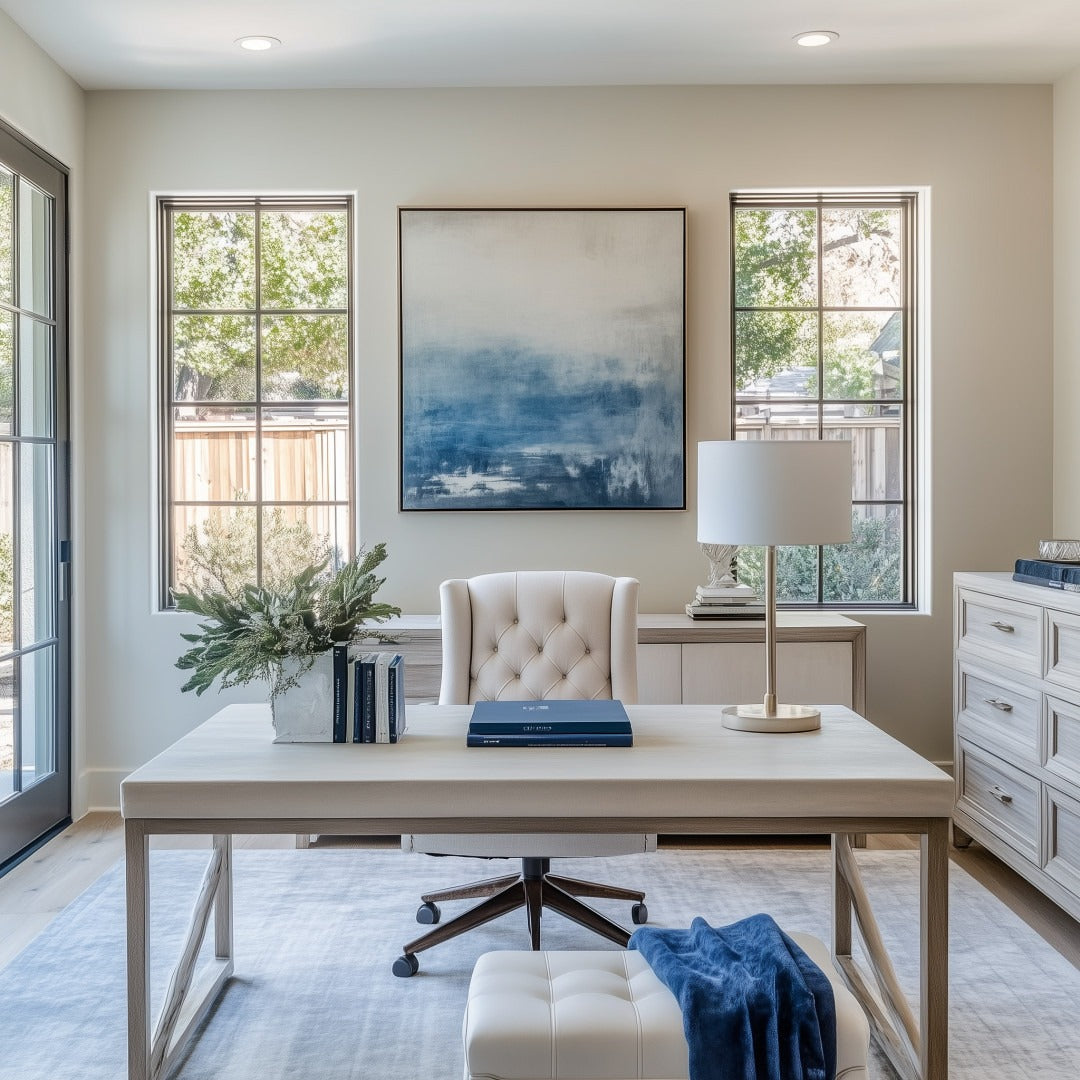 15 Classy Light Blue Workspace Ideas