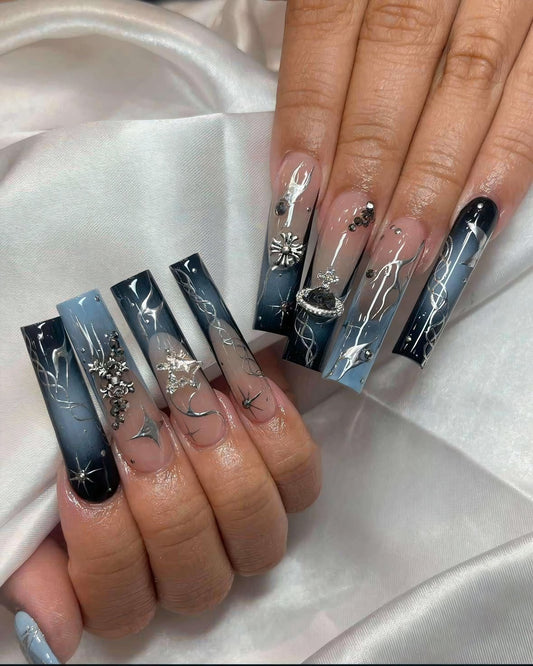 16 Minimal Ombre Coffin Nail Ideas with Impact