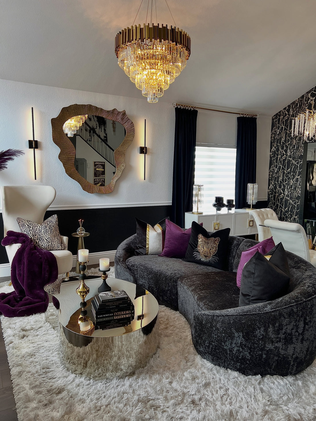 17 Sophisticated Living Room Chandelier Ideas
