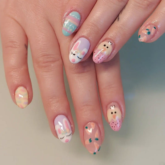 19 Simple Easter Nail Ideas That Feel Special