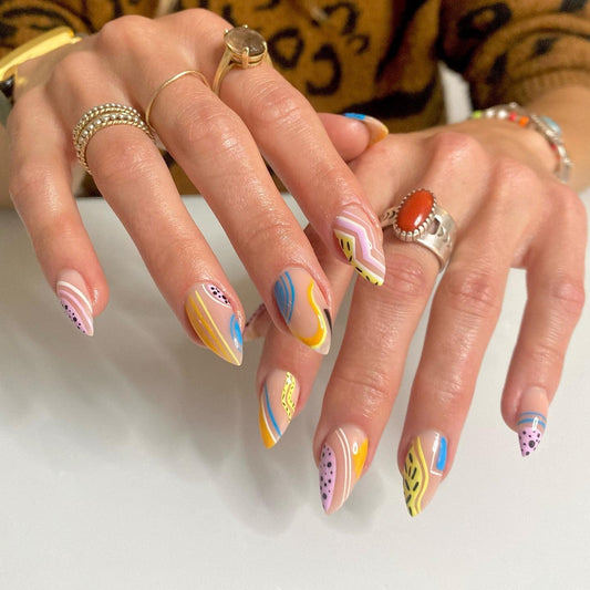 16 Retro Nail Ideas 2026 Style Set