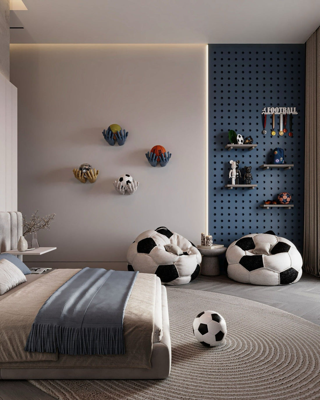 17 Modern Football Bedroom Ideas 2026