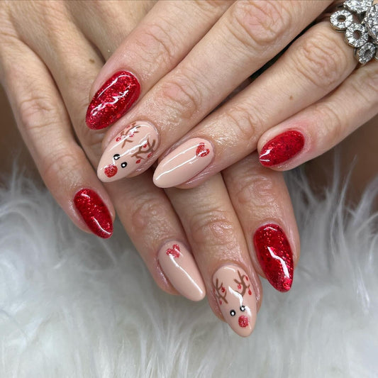 16 Stunning Red Glitter Nail Ideas 2026