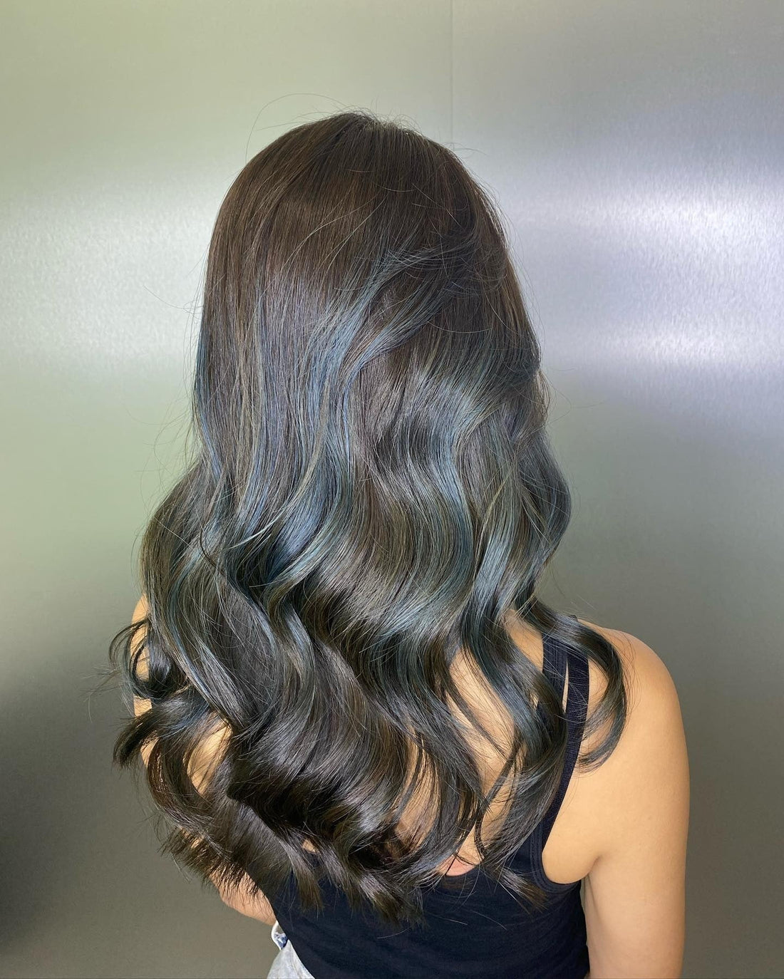 15 Smoky Blue Hair Color Inspiration