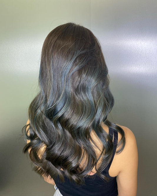 15 Smoky Blue Hair Color Inspiration
