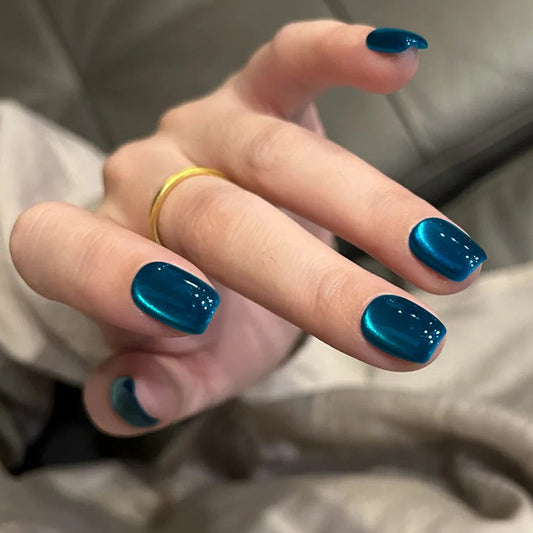 16 Quick Simple Blue Nail Ideas 2026