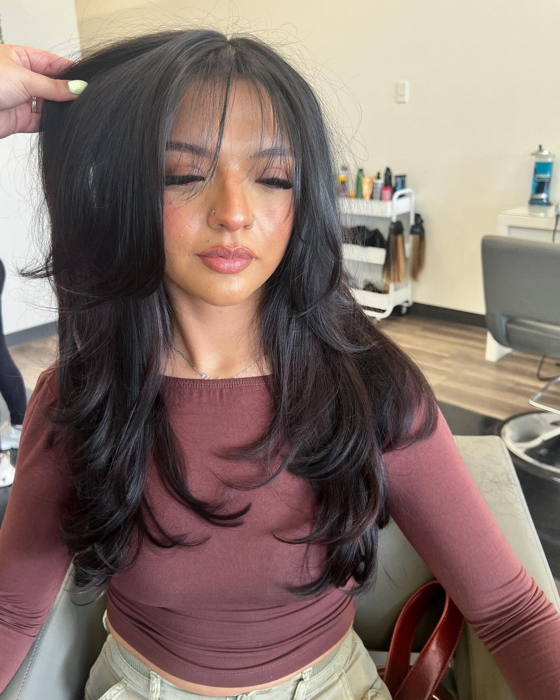 16 Fresh Layered Hair With Wispy Bangs Inspiration