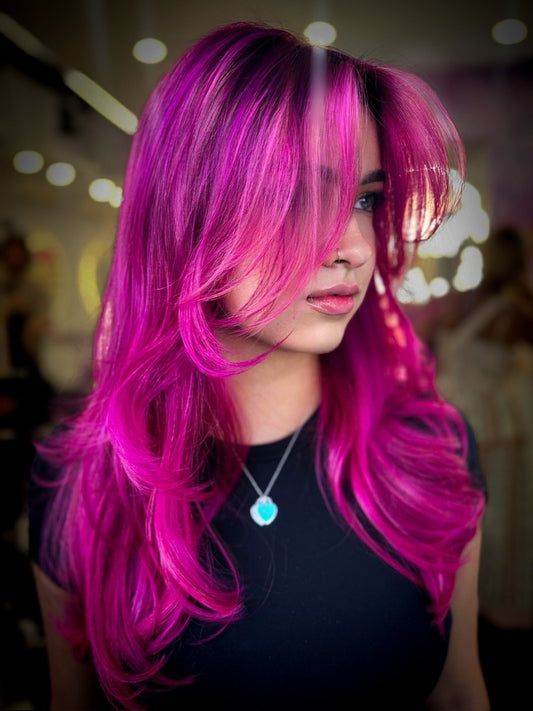 18 Fun Hot Pink Hair Color Trends