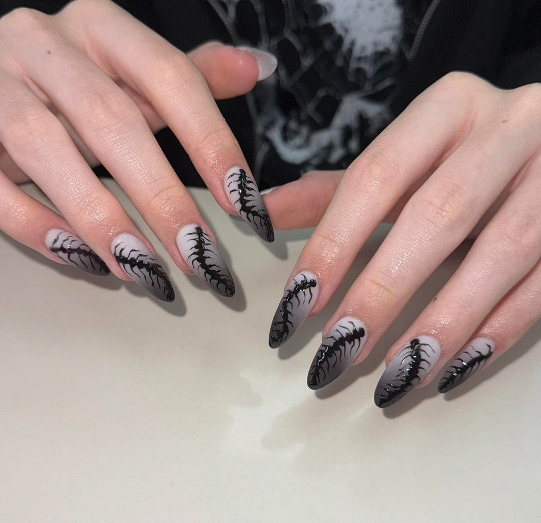 19 Edgy Black Nail Ideas for Dramatic Nail Goals