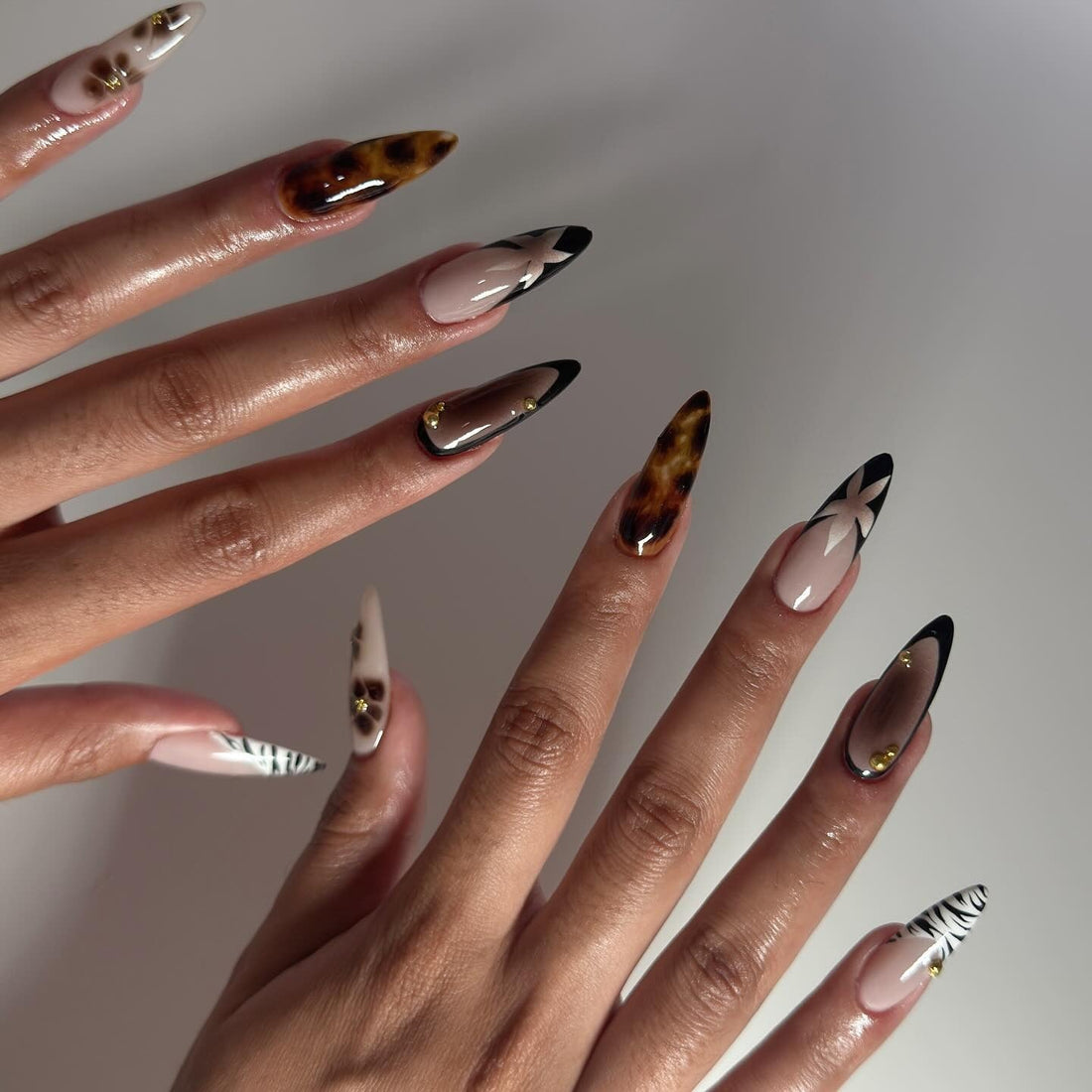 16 Long Almond Nail Ideas with Luxe Appeal