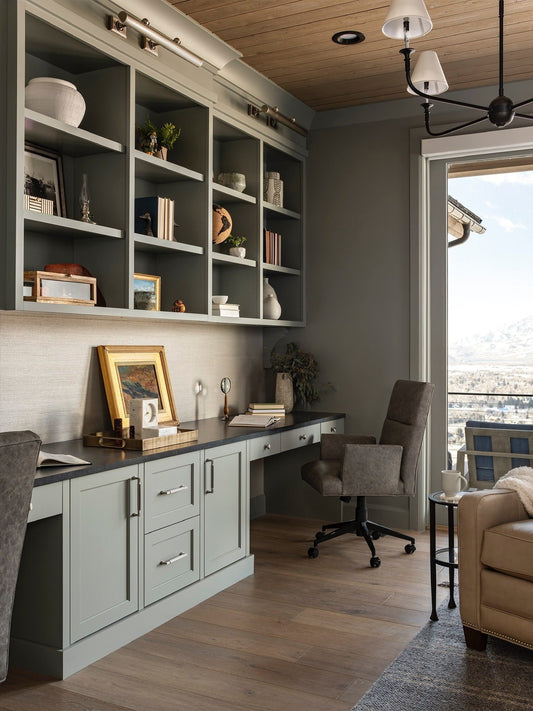 17 Beautiful Green Office Ideas