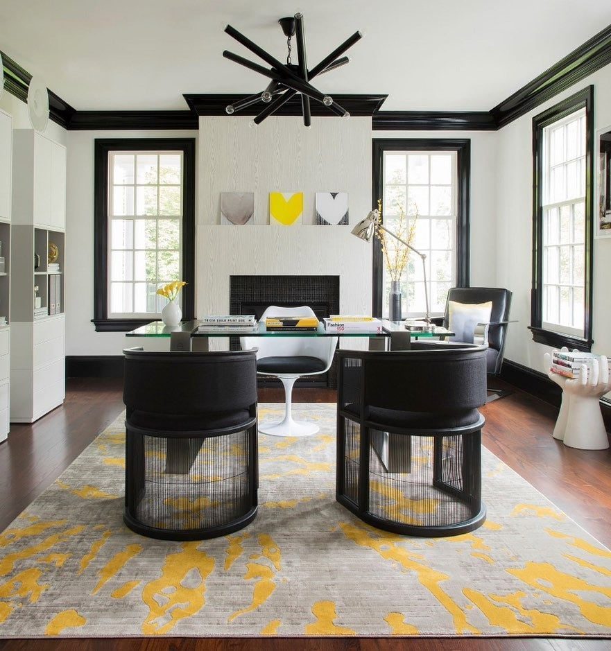 16 Black And White Office Ideas with Smart Layouts