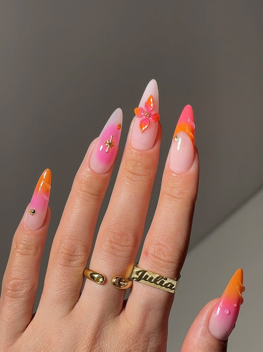 15 Sunset Nail Ideas for 2026 You Need to See