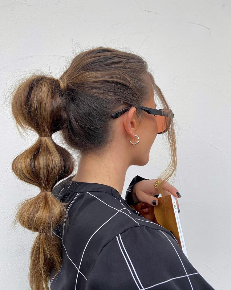 16 Bubble Ponytail Hairstyles for Easy