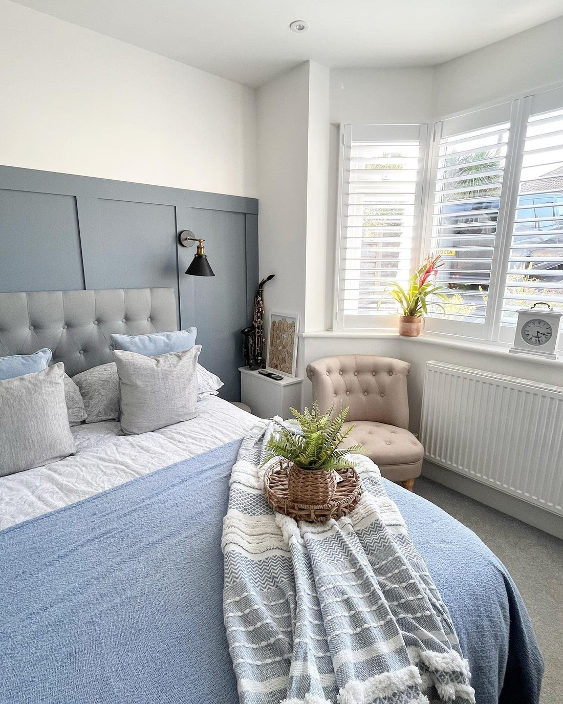 16 Beautiful Blue And Gray Bedroom Ideas