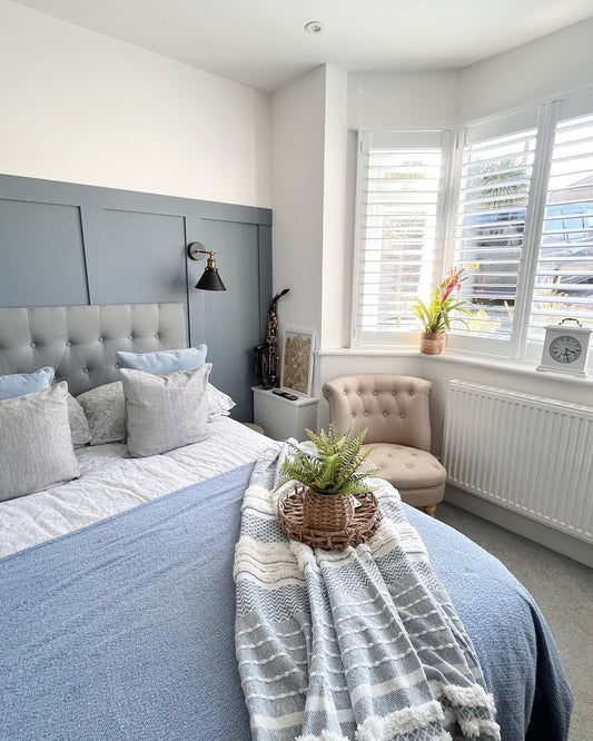 16 Beautiful Blue And Gray Bedroom Ideas