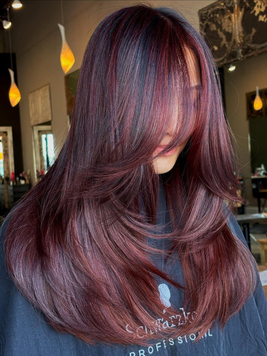 18 Beautiful Black Hair with Highlights