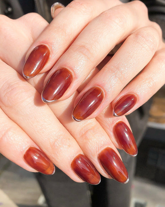 16 Jelly Nail Ideas for Glossy Nails