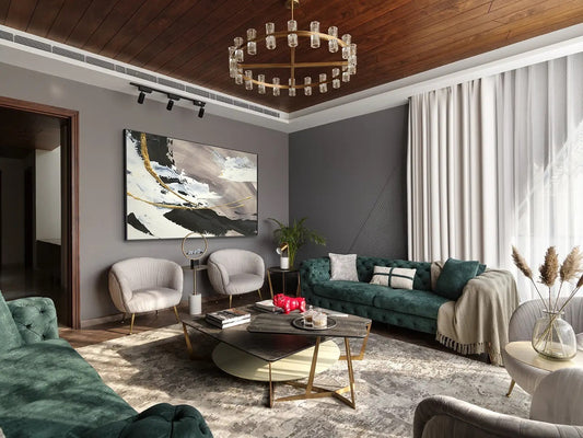18 Elegant Grey and Green Living Room Ideas for Modern Homes