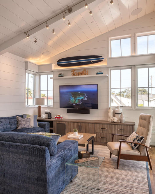 16 Coastal Beach Living Room Ideas That Feel Bright