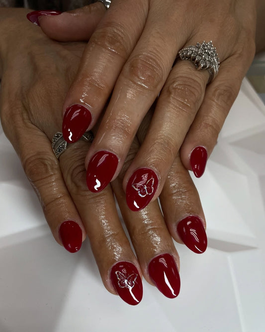 16 Sophisticated Classy Red Nail Ideas Guide