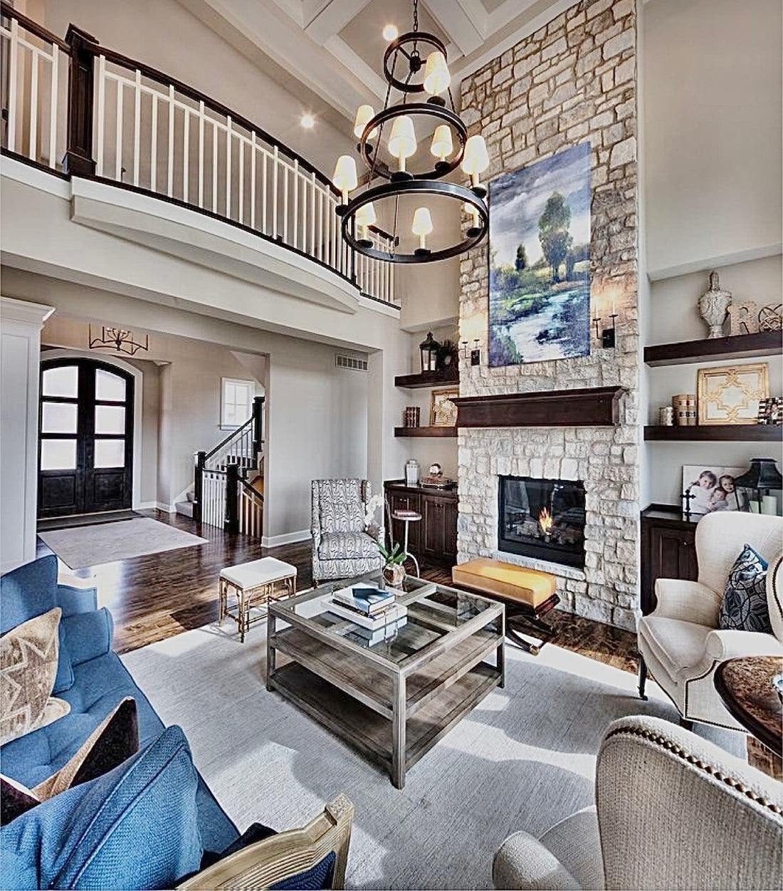 17 Cozy Grey Floor Living Room Ideas