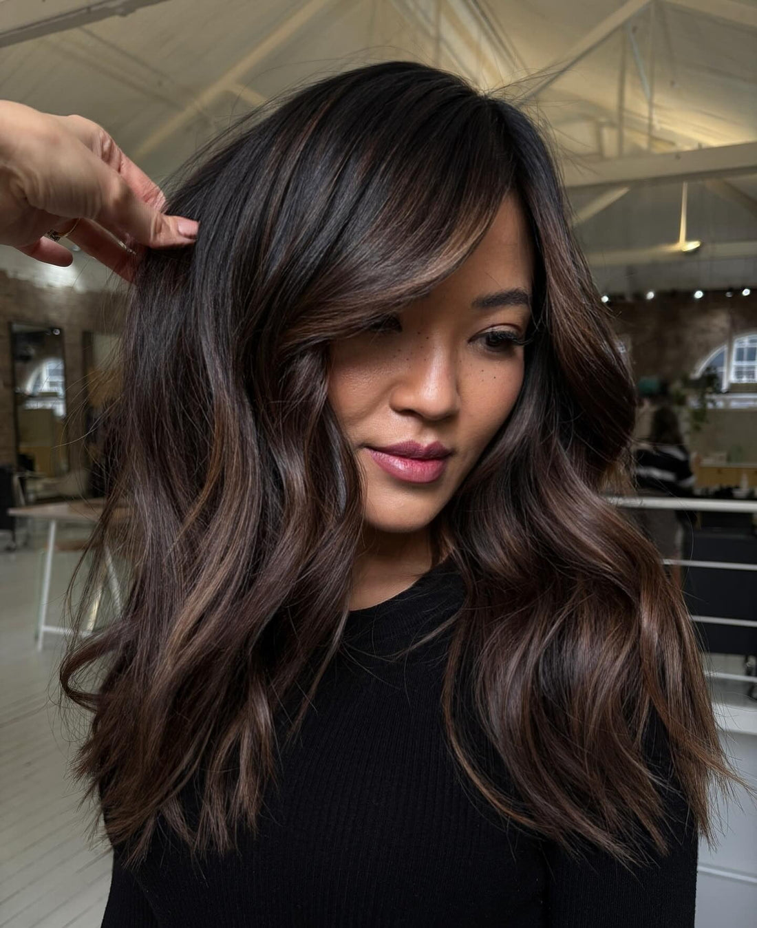 16 Dark Hair Color Ideas for Every Season