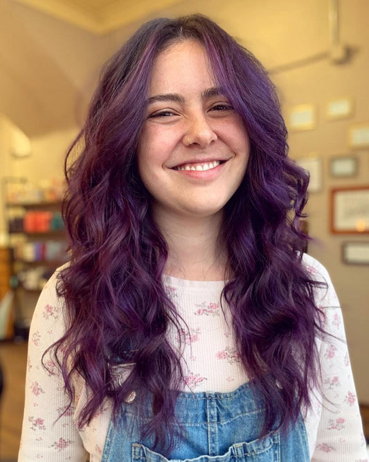 16 Fresh Purple Hair Color Transformations to Copy