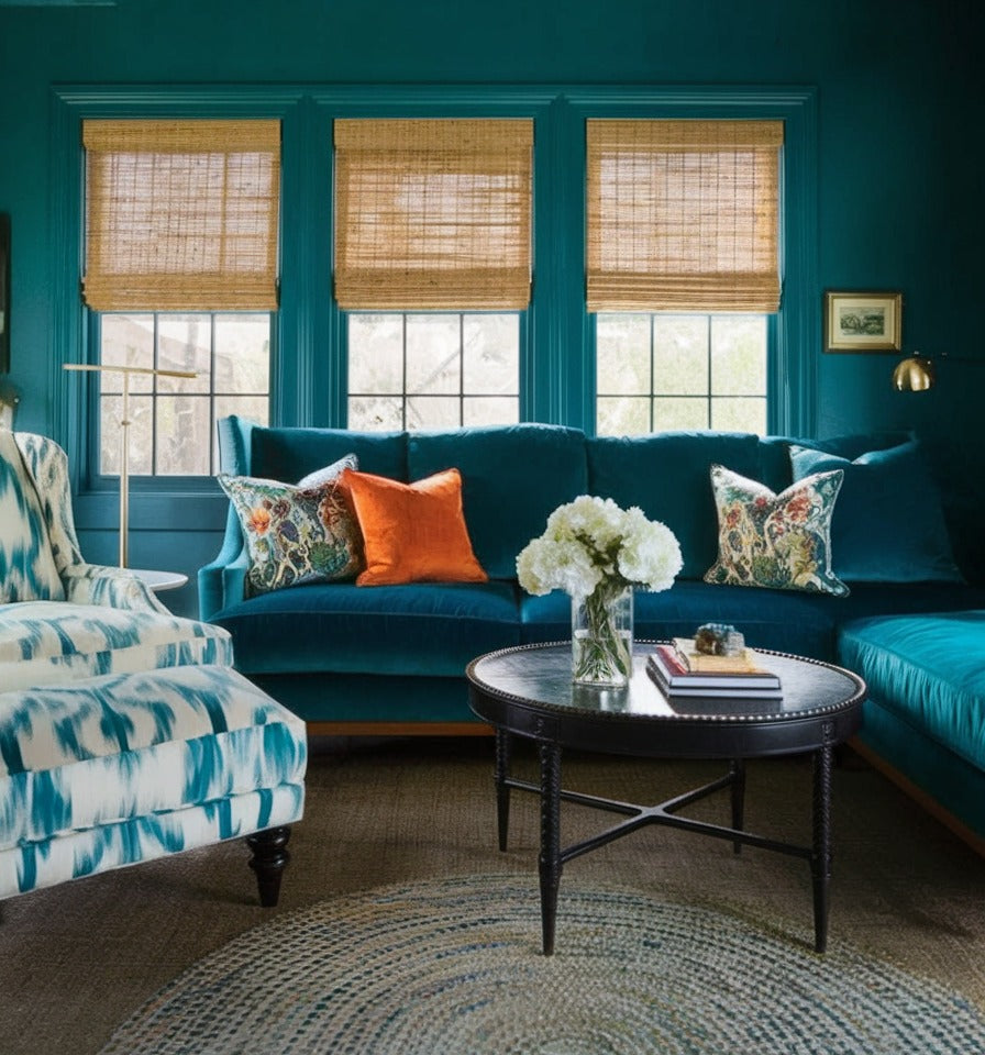17 Unique Teal Living Room Ideas for a Striking Interior