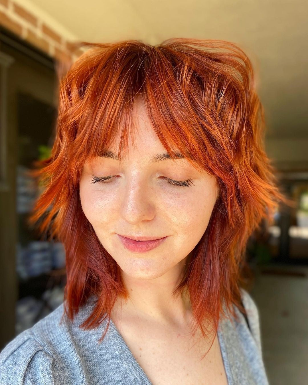 17 Best Medium Haircuts With Bangs Now