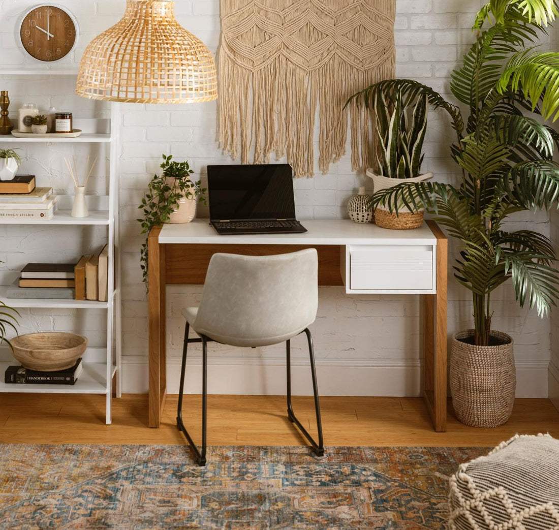 19 Boho Office Ideas That Elevate Productivity