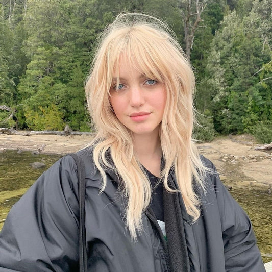 19 Statement Wolf Haircuts With Bangs