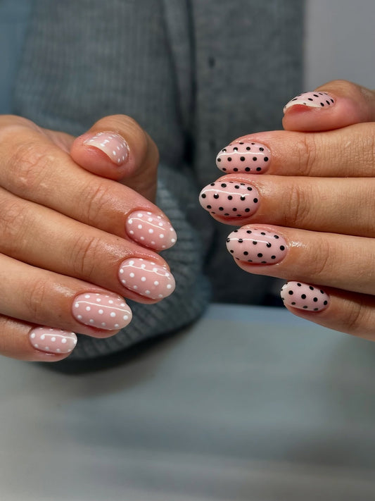 17 Effortless Dot Nail Ideas That Work