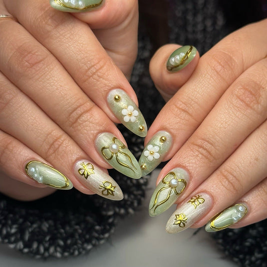 19 Sage Green Nail Ideas That Define Classy Nails