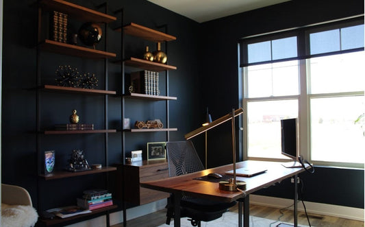 11 Dark Office Ideas for Small Spaces That Still Wow