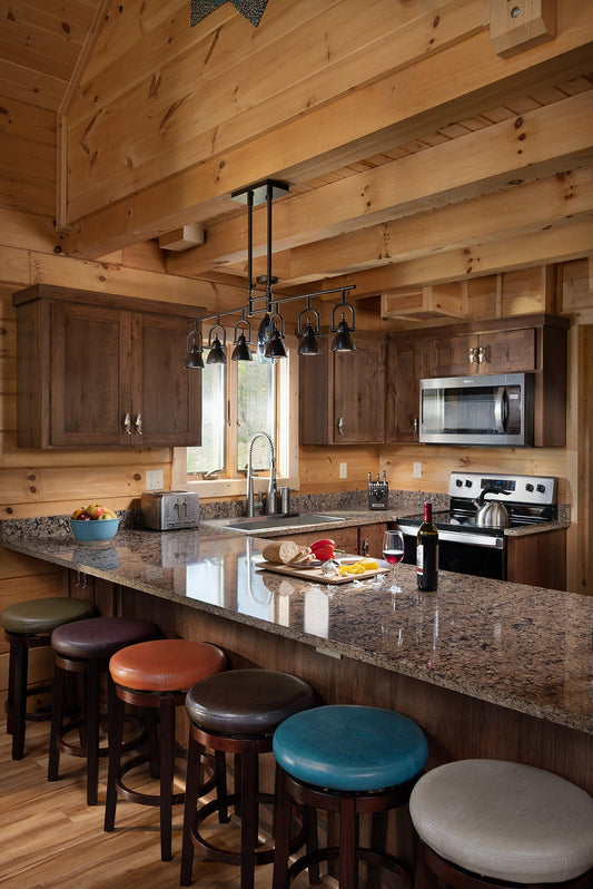 18 Rustic Log Cabin Kitchen Ideas for Cozy Homes